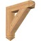 Ekena Millwork Traditional Arts & Crafts Smooth Bracket, Western Red Cedar, 5 1/2"W x 30"D x 30"H BKT06X30X30TRA03SWR - alternate 1